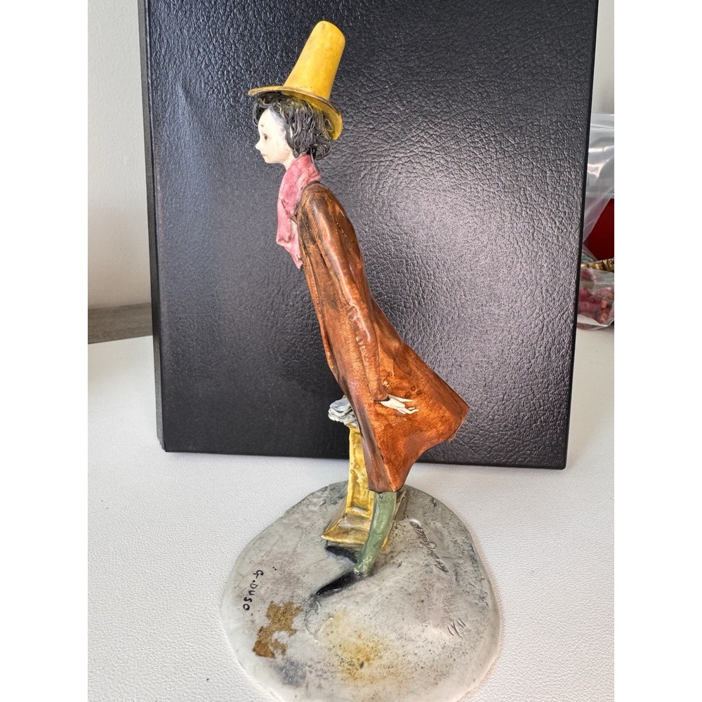 Vintage Lo Scricciolo Lawyer Attorney Figurine Giovanni G Duso Italy 82B AS-IS - Picture 4 of 14